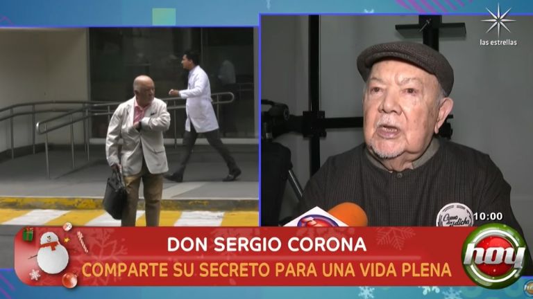 Sergio Corona en el programa Hoy