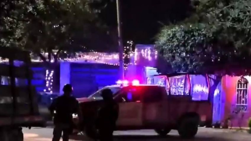Le dio 6 balazos: Sicario asesina a una mujer en la puerta de su casa en García, NL