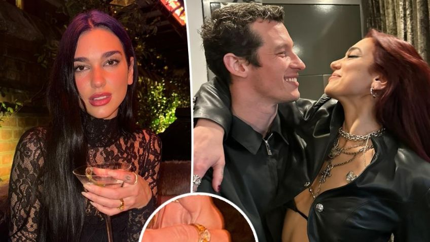 ¿Compromiso a la vista? Dua Lipa aviva rumores con un llamativo anillo