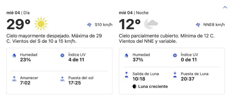 Clima en Hermosillo HOY miércoles 4 de diciembre 2024. Foto: Conagua Clima