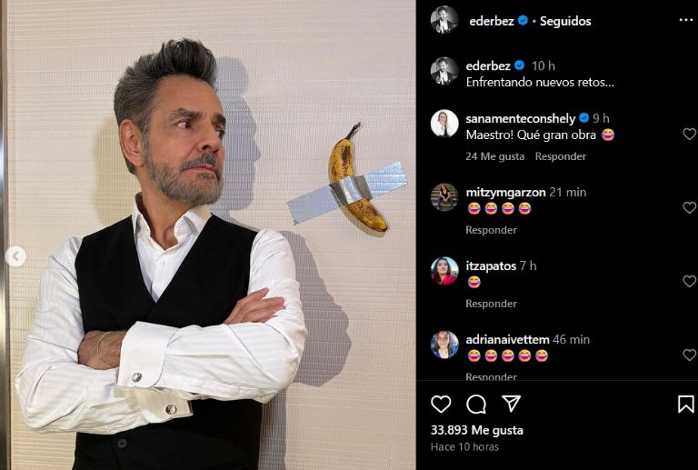 Eugenio Derbez incursiona en el mundo del arte