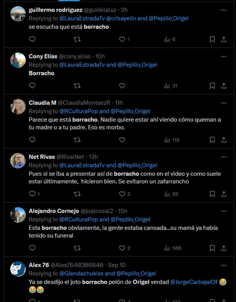 Internautas aseguran que 'Pepillo' Origel estaba ebrio