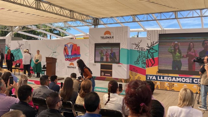 Alfonso Durazo enciende señal de Telemax en el sur de Sonora