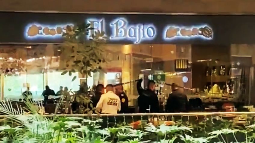 Ejecutan a un hombre en pleno restaurante de la CDMX; le dispararon mientras comía