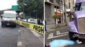 Foto ilustrativa de la nota titulada Joven motociclista muere al instante tras ser arrollado por un tráiler en la Álvaro Obregón