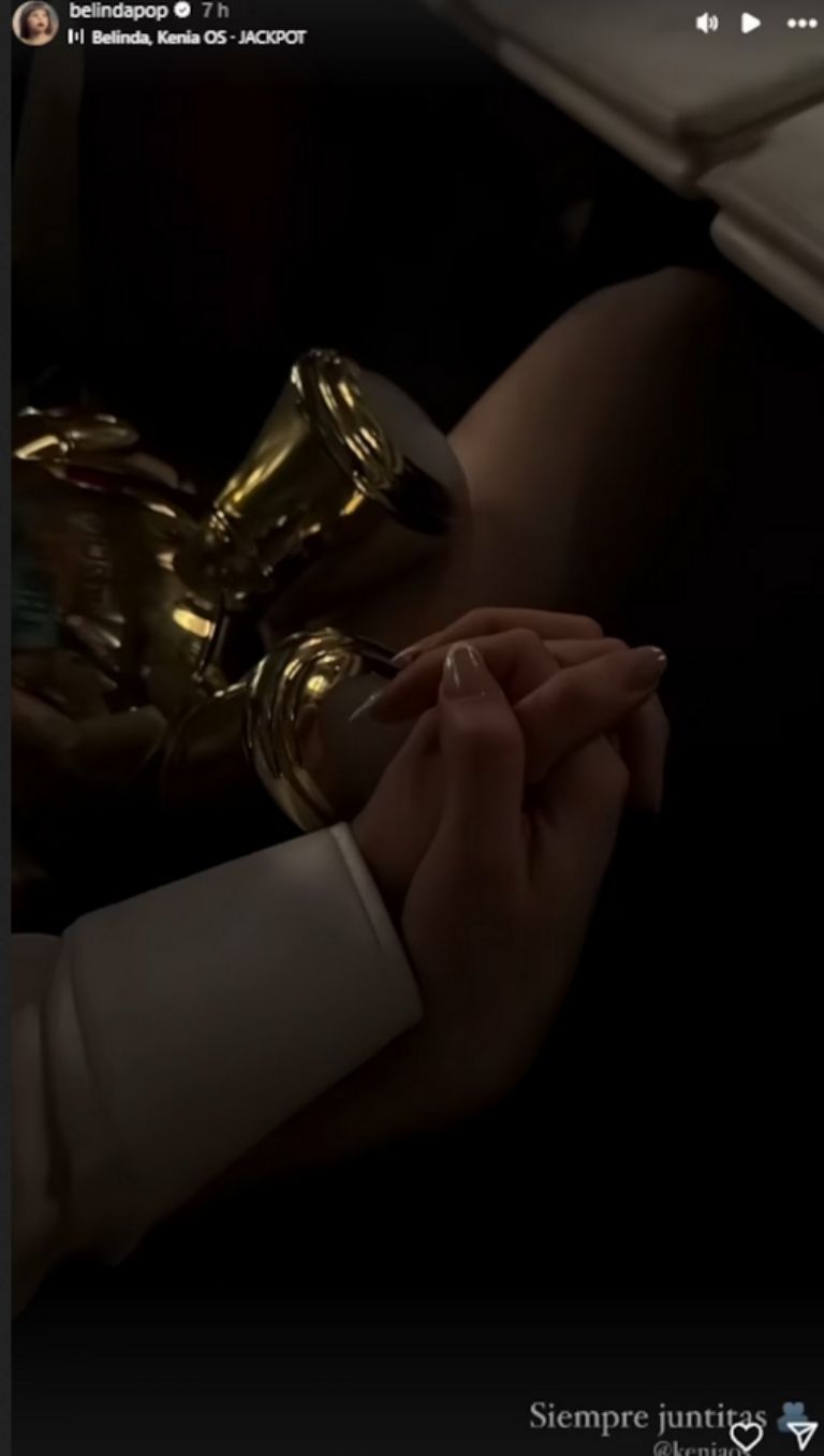 Belinda presume amistad con Kenia Os