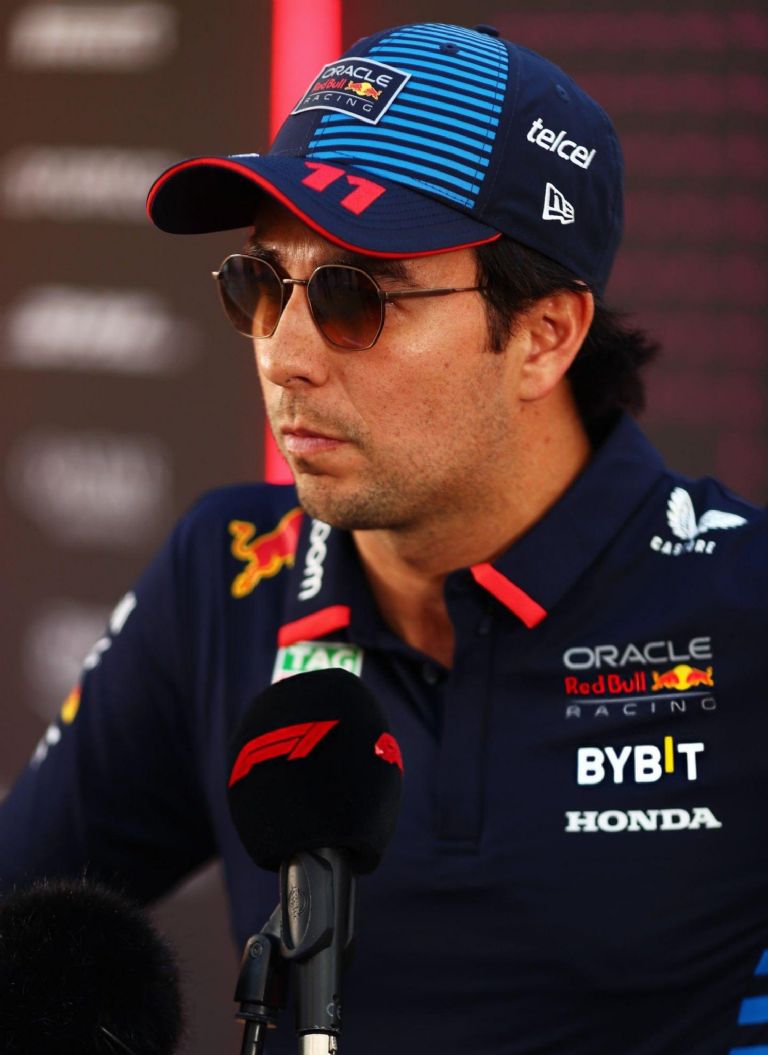 Sergio Pérez con Red Bull