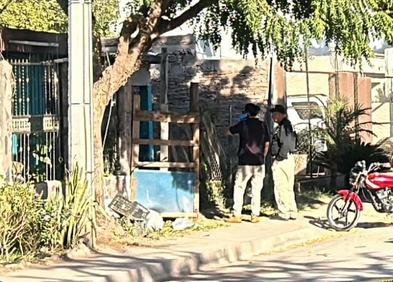 El lugar donde ocurrió el ataque armado en la colonia Cajeme