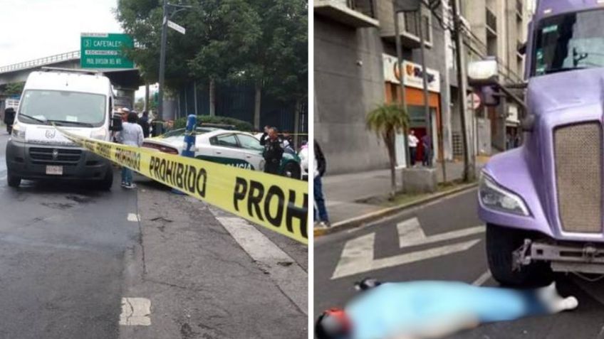 Joven motociclista muere al instante tras ser arrollado por un tráiler en la Álvaro Obregón