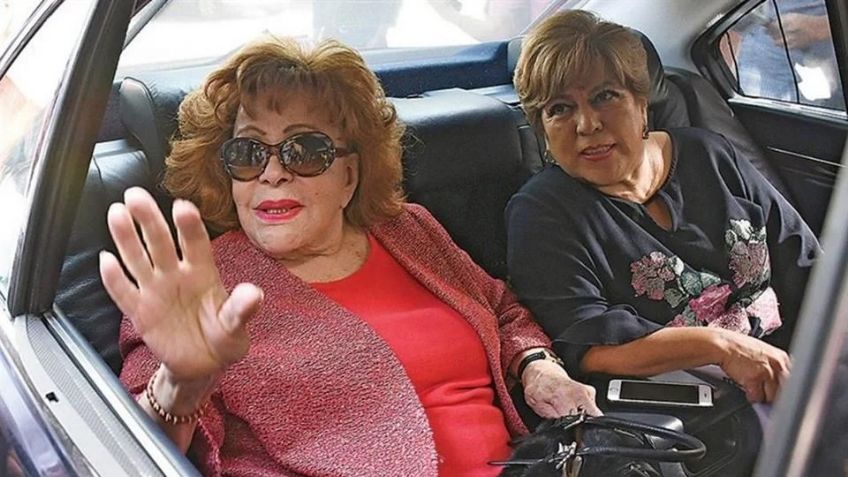 Exasistente de Silvia Pinal es captada llevándose lo más preciado de la actriz ¿Qué es?