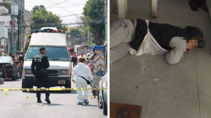 Gatilleros irrumpen en una carnicería de Edomex y asesinan de 13 balazos a un joven