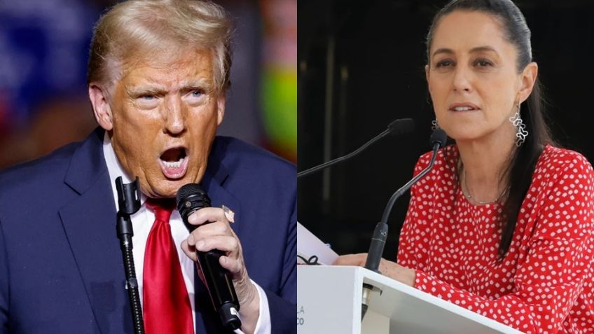 Sheinbaum que no caerá en provocaciones de Trump tras amenazas del cierre de la frontera