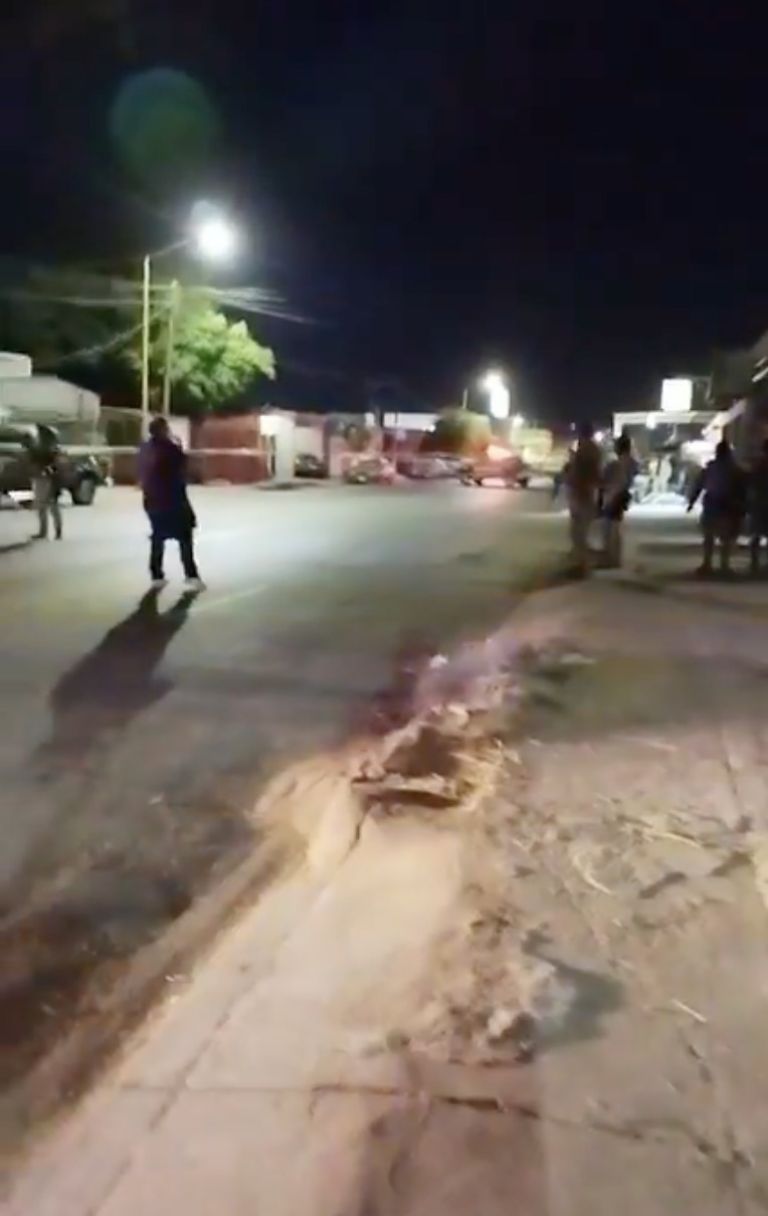 Balacera en Ciudad Obregón deja un muerto. Foto: Facebook
