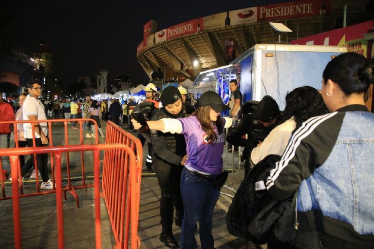 Operativo en Ciudad de los Deportes