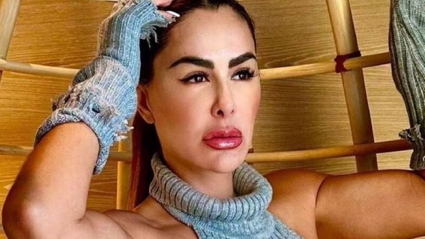 Ninel Conde asegura que fue la máscara y el zoom los que 'deformaron' su rostro