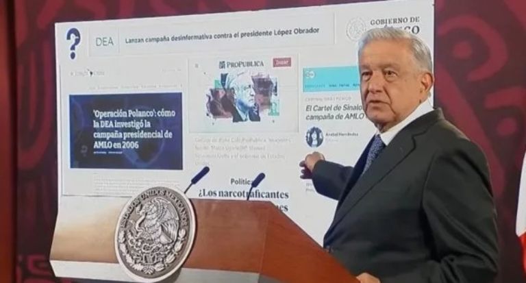 AMLO se defiende respecto a artículo de Tim Golden. Foto: Internet