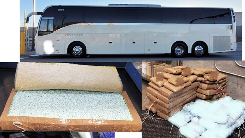 Descubren millonario cargamento de fentanilo en el cruce fronterizo de Sonora y Arizona