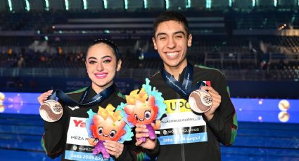 México obtiene nueva medalla en natación artística en el Mundial de Doha