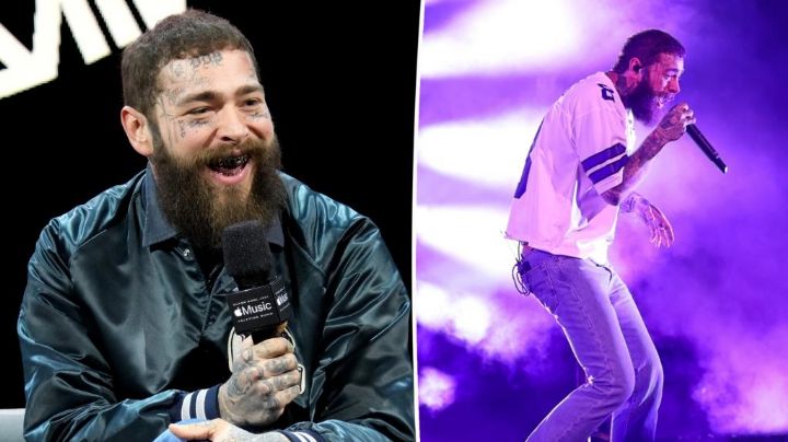 FOTOS: Captan a Post Malone ensayando para su actuación en el Super Bowl LVIII