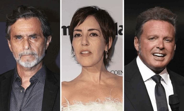 Humberto Zurita, Stephanie Salas y Luis Miguel