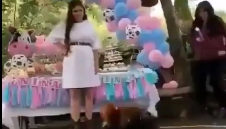 Pareja en Nuevo León causa indignación al hacer una polémica revelación de género con animales