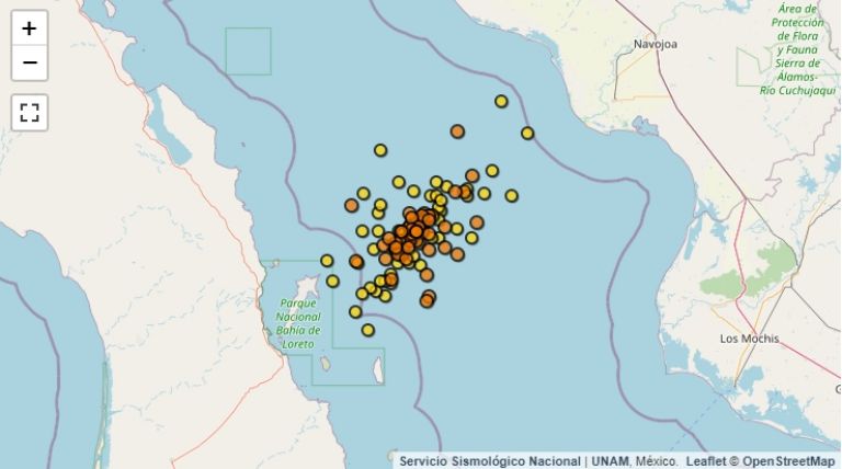 Enjambre Sísmico en Mexicali 