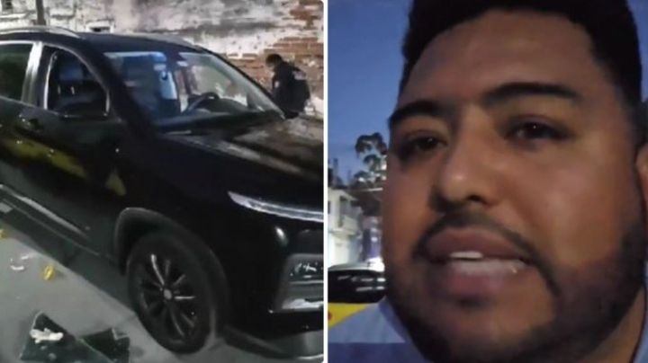 Rafaguean la camioneta del periodista Andrés Salas: Pide ayuda a Cuauhtémoc Blanco y AMLO