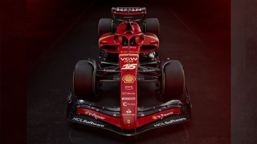 Ferrari presenta el último automóvil antes de la llegada de Lewis Hamilton en 2025