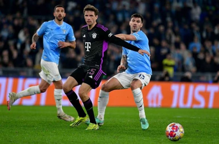 Lazio aprovecha el mal momento del Bayern Munich y logra importante triunfo en Champions