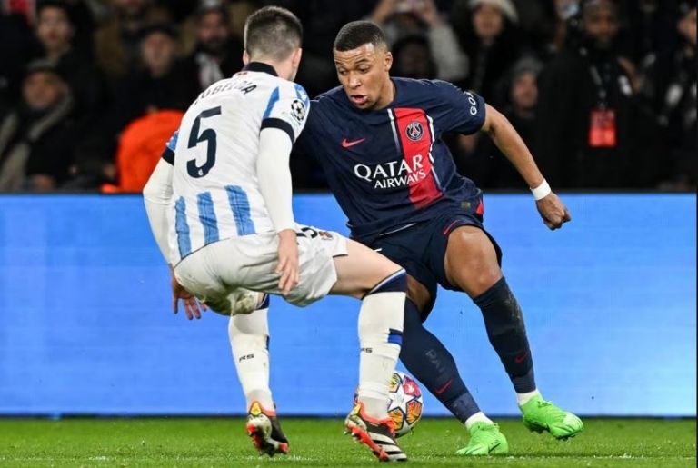 PSG aprovecha la localía y derrota a la Real Sociedad con buena actuación de Mbappé