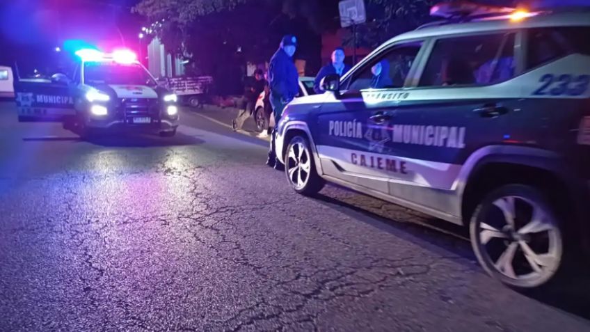 Persecución en el Centro de Ciudad Obregón termina con un masculino detenido