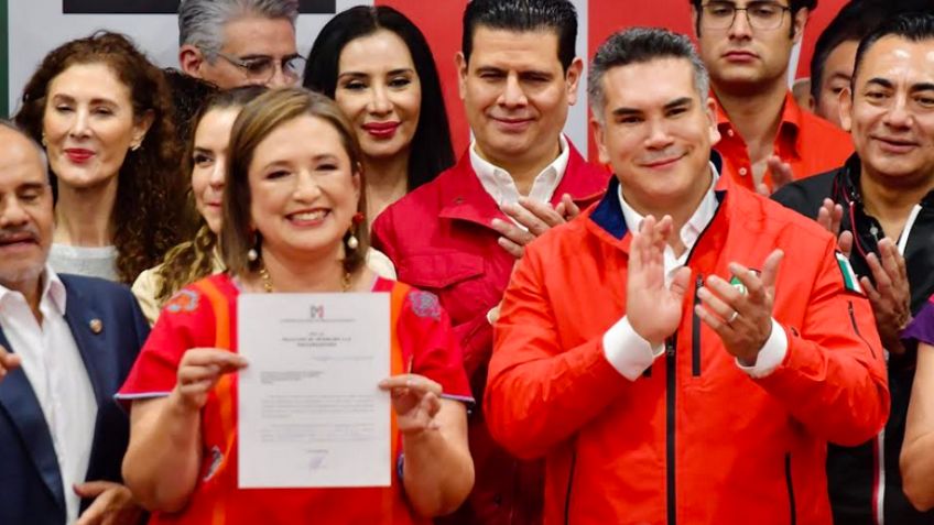 Momento histórico: PRI acredita a Xóchitl Gálvez como representante del partido