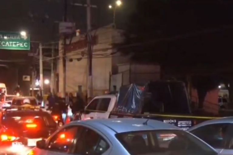 Mujer asesinada en Coacalco