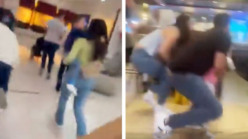 VIDEO: Disparo accidental de guardia de seguridad desata pánico en plaza de Zapopan