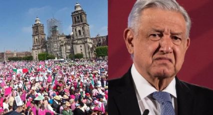 AMLO 'explota' contra la 'Marcha por la democracia': Organizadores "quieren seguir robando"