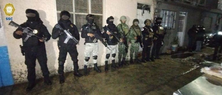 Operativo en Tláhuac