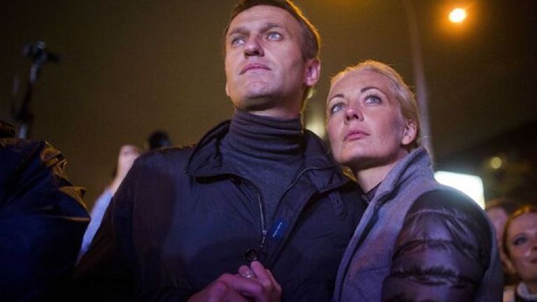 VIuda de Alexei Navalny