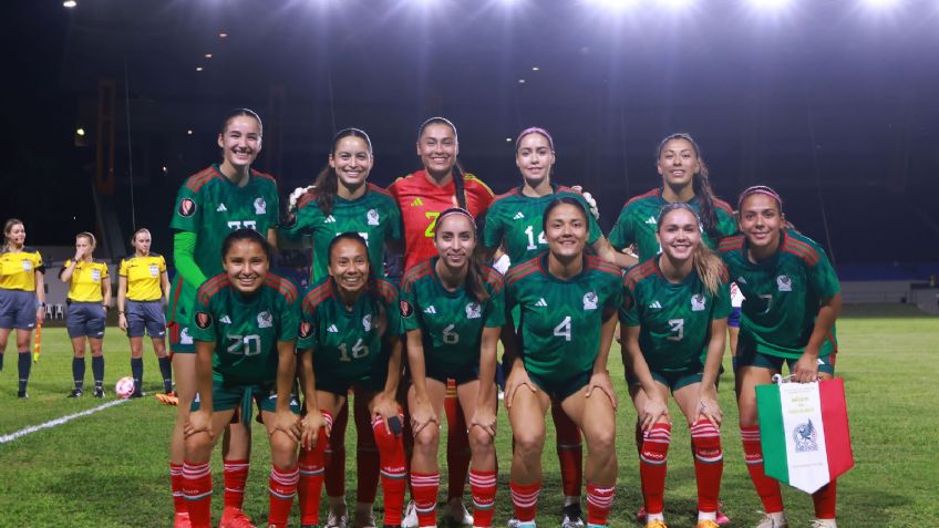 Conoce el calendario de la Selección Mexicana Femenil en la Copa Oro W;¿cuándo debuta?