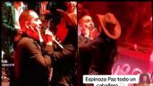 VIDEO: Acusan a fan de Espinoza Paz de acoso; intenta besar por la fuerza al cantante