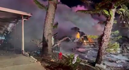 Tragedia en Clearwater, Florida: Avioneta se estrella en campamento de casas rodantes