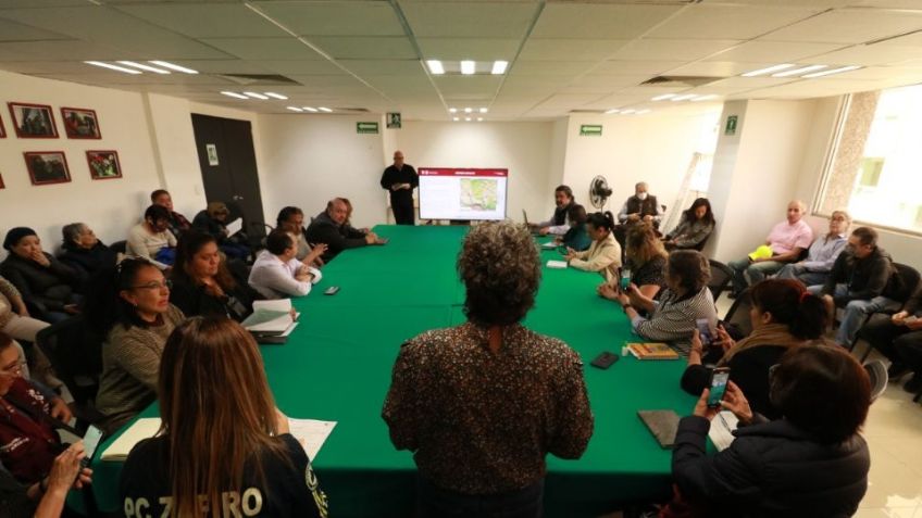 Gobierno de la CDMX trabaja con vecinos afectados por la falla Plateros-Mixcoac; esto dijeron