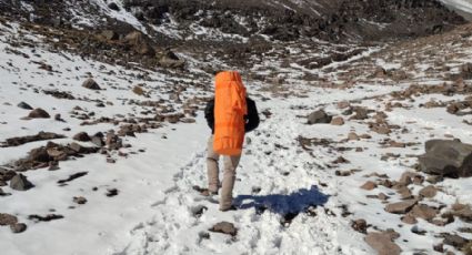 Hallan el celular de José Luis Díaz, alpinista que desapareció en el Pico de Orizaba