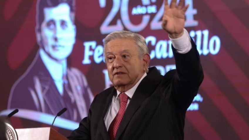 "Buenas noticias": AMLO celebra disminución de la inflación y crecimiento del PIB