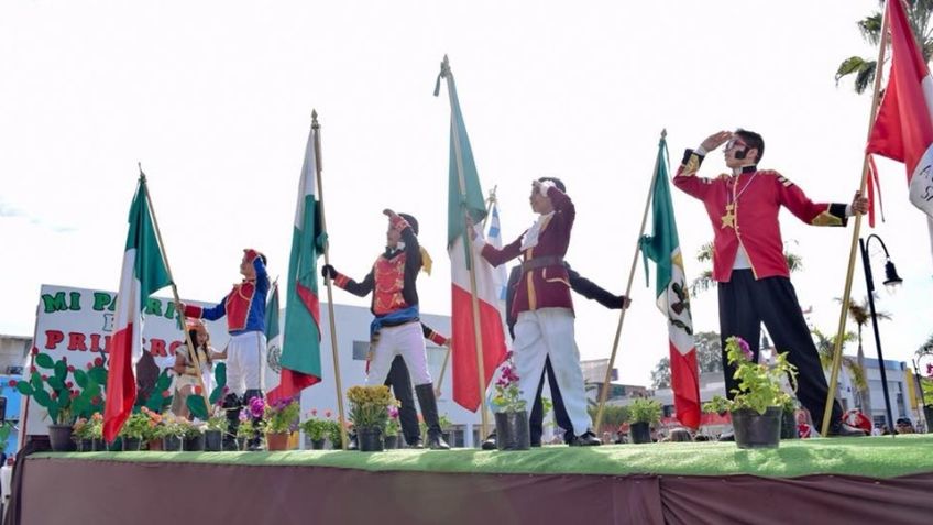 Todo listo para el Desfile del Día de la Bandera en Navojoa; participarán 25 escuelas