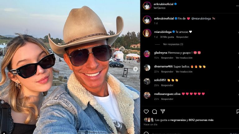 Erik Rubín se va de la CDMX con Mía Rubín