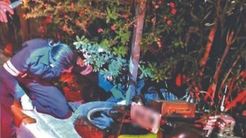 Tragedia en Iztacalco: Motociclista muere al chocar contra jardinera en la Ramos Millán