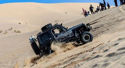 Accidente en La Travesía en el Desierto de Altar deja un saldo de 2 muertos y un herido