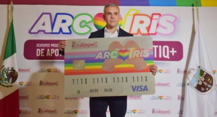 Ecatepec entrega apoyo de 10 mil pesos a comunidad LGBTTIQ+ con la 'Tarjeta Arcoíris'