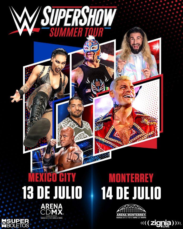 WWE en México: Estas son las fechas y algunos de los luchadores que formarán parte