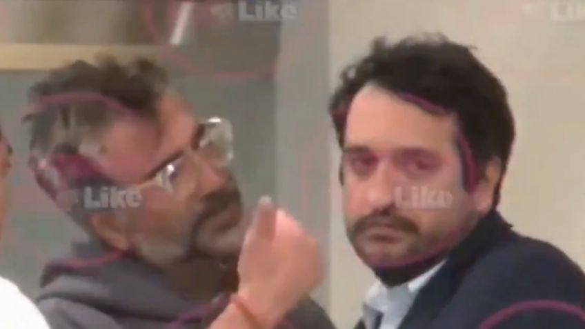 Captan en VIDEO a hijo de AMLO en exclusivo restaurante de Polanco con Alejandro Fernández